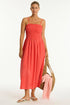 Sea Level Overswim Heatwave Bandeau Dress